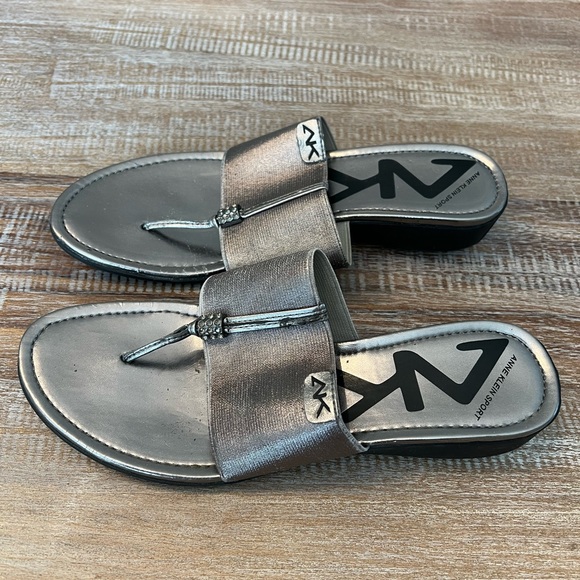 Anne Klein Sport Woman Sandals Size 8 - Picture 3 of 4